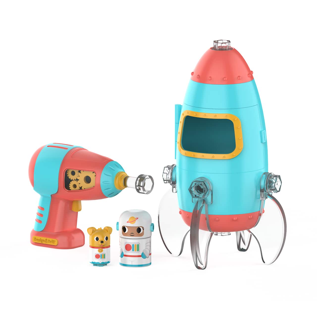 Educational Insights Design & Drill Bolt Buddies Rocket